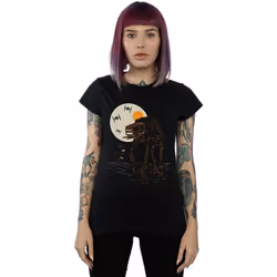 Star Wars - T-shirt AT-AT - Femme (Noir)