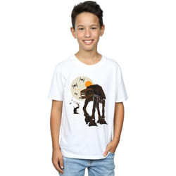 Star Wars - T-shirt AT-AT - Garçon (Blanc)