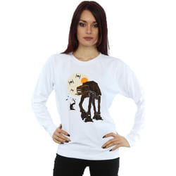 Star Wars - Sweat AT-AT - Femme (Blanc)