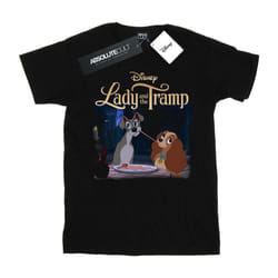 Disney - T-shirt LADY AND THE TRAMP - Homme (Noir)