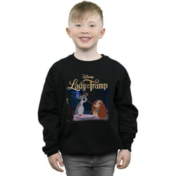 Disney - Sweat LADY AND THE TRAMP - Garçon (Noir)