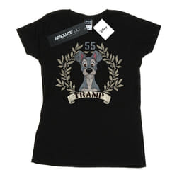 Disney - T-shirt LADY AND THE TRAMP TRAMP SINCE - Femme (Noir)
