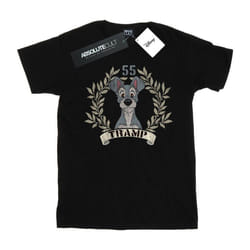Disney - T-shirt LADY AND THE TRAMP TRAMP SINCE - Femme (Noir)