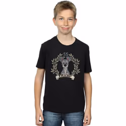 Disney - T-shirt LADY AND THE TRAMP TRAMP SINCE - Garçon (Noir)