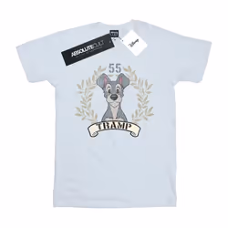 Disney - T-shirt LADY AND THE TRAMP TRAMP SINCE - Fille (Blanc)