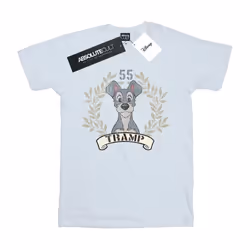 Disney - T-shirt LADY AND THE TRAMP TRAMP SINCE - Fille (Blanc)