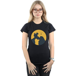 Disney - T-shirt LADY AND THE TRAMP - Femme (Noir)