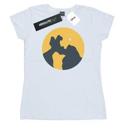 Disney - T-shirt LADY AND THE TRAMP - Femme (Blanc)