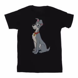 Disney - T-shirt LADY AND THE TRAMP - Homme (Noir)