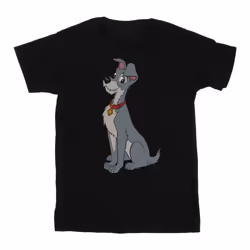 Disney - T-shirt LADY AND THE TRAMP - Homme (Noir)