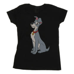 Disney - T-shirt LADY AND THE TRAMP - Femme (Noir)