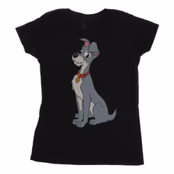 Disney - T-shirt LADY AND THE TRAMP - Femme (Noir)