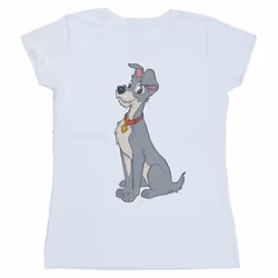 Disney - T-shirt LADY AND THE TRAMP - Femme (Blanc)