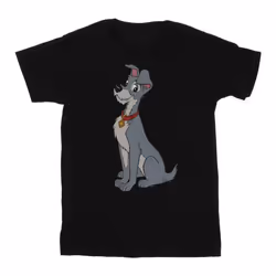 Disney - T-shirt LADY AND THE TRAMP - Femme (Noir)
