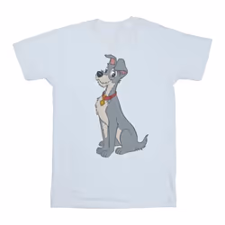 Disney - T-shirt LADY AND THE TRAMP - Femme (Blanc)