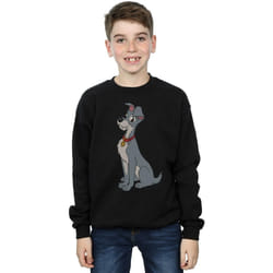 Disney - Sweat LADY AND THE TRAMP - Garçon (Noir)
