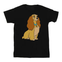 Disney - T-shirt LADY AND THE TRAMP - Homme (Noir)