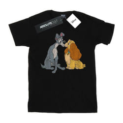 Disney - T-shirt LADY AND THE TRAMP - Femme (Noir)