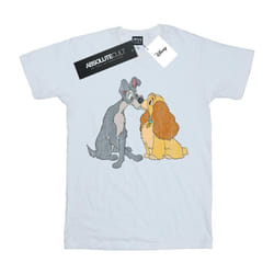 Disney - T-shirt LADY AND THE TRAMP - Femme (Blanc)