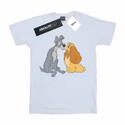 Disney - T-shirt LADY AND THE TRAMP - Femme (Blanc)