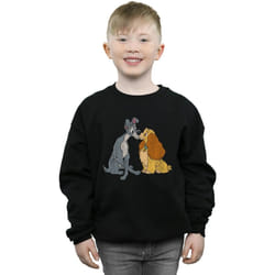 Disney - Sweat LADY AND THE TRAMP - Garçon (Noir)