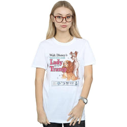 Disney - T-shirt LADY AND THE TRAMP - Femme (Blanc)