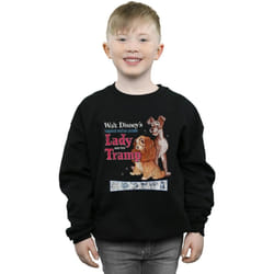 Disney - Sweat LADY AND THE TRAMP - Garçon (Noir)