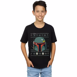 Star Wars - T-shirt - Garçon (Noir)