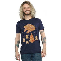 Star Wars - T-shirt GINGERBREAD REBELS - Homme (Bleu marine)