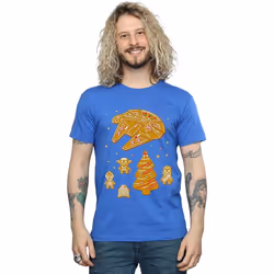 Star Wars - T-shirt GINGERBREAD REBELS - Homme (Bleu roi)