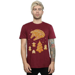 Star Wars - T-shirt GINGERBREAD REBELS - Homme (Bordeaux)