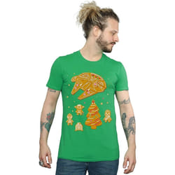 Star Wars - T-shirt GINGERBREAD REBELS - Homme (Vert vif)