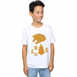 Star Wars - T-shirt GINGERBREAD REBELS - Garçon (Blanc)