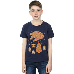 Star Wars - T-shirt GINGERBREAD REBELS - Garçon (Bleu marine)