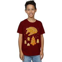 Star Wars - T-shirt GINGERBREAD REBELS - Garçon (Bordeaux)