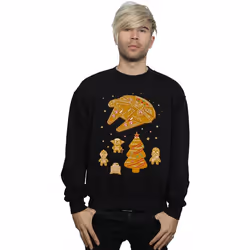 Star Wars - Sweat GINGERBREAD REBELS - Homme (Noir)