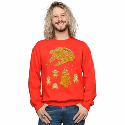 Star Wars - Sweat GINGERBREAD REBELS - Homme (Rouge)