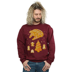 Star Wars - Sweat GINGERBREAD REBELS - Homme (Bordeaux)