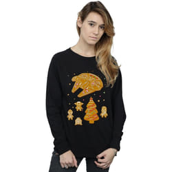 Star Wars - Sweat GINGERBREAD REBELS - Femme (Noir)