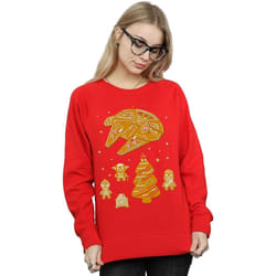 Star Wars - Sweat GINGERBREAD REBELS - Femme (Rouge)