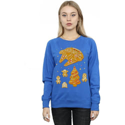 Star Wars - Sweat GINGERBREAD REBELS - Femme (Bleu roi)