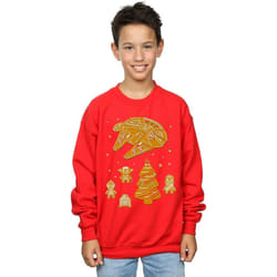 Star Wars - Sweat GINGERBREAD REBELS - Garçon (Rouge)