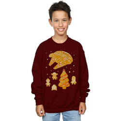 Star Wars - Sweat GINGERBREAD REBELS - Garçon (Bordeaux)