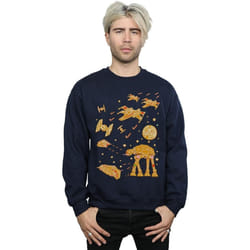 Star Wars - Sweat GINGERBREAD BATTLE - Homme (Bleu marine)