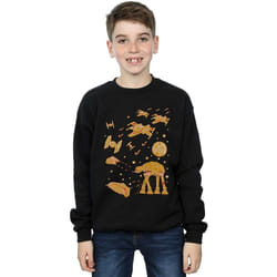 Star Wars - Sweat GINGERBREAD BATTLE - Garçon (Noir)