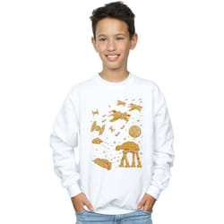 Star Wars - Sweat GINGERBREAD BATTLE - Garçon (Blanc)