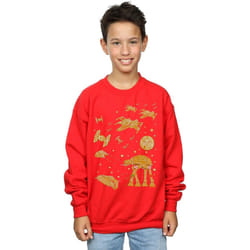 Star Wars - Sweat GINGERBREAD BATTLE - Garçon (Rouge)