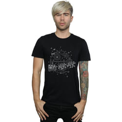 Star Wars - T-shirt DEATH STAR - Homme (Noir)