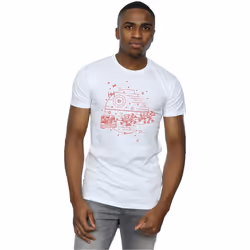 Star Wars - T-shirt DEATH STAR - Homme (Blanc)