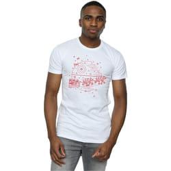 Star Wars - T-shirt DEATH STAR - Homme (Blanc)